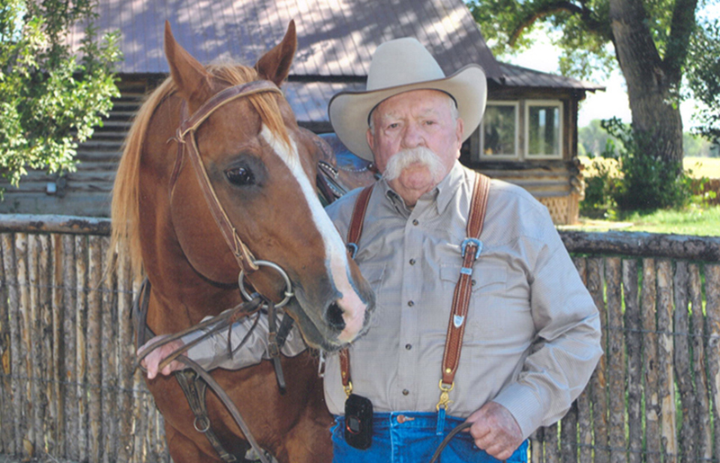 Wilford Brimley - Lifetime Member of the Reel Cowboys