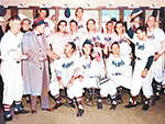 Chuck Connors and the Montreal Royals Team Picture
