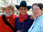 Johnny Crawford with Charles & Elaine Scott