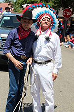 Johnny Crawford & Chief 'Wild Eagle'