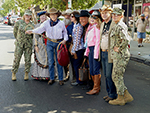 The Reel Cowboys at the Canoga Park, California Memorial Day Parade on May 28th, 2018