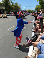 The Reel Cowboys at the Canoga Park, California Memorial Day Parade on May 27th, 2019