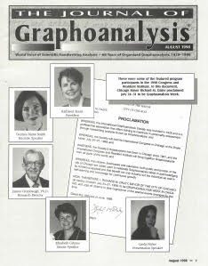 Graphoanalyst (GA) - Keynote Speaker in Chicago